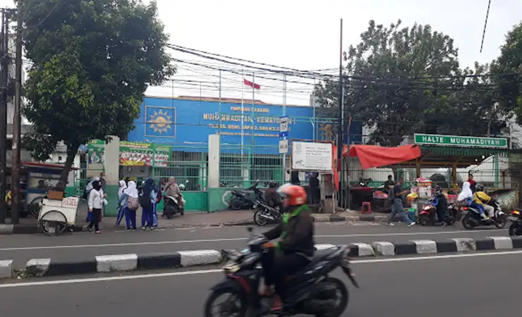 Tampak Depan SMK Muhammadiyah 1 Jakarta